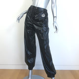 Louis Vuitton Track Pants Black Nylon Size 44