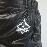 Louis Vuitton Track Pants Black Nylon Size 44