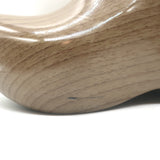 Balenciaga Technoclog Platform Mules Wood Printed Rubber Size 41