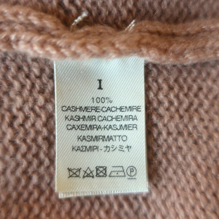 Giada Forte Cashmere Raglan Sweater Apricot Size 1