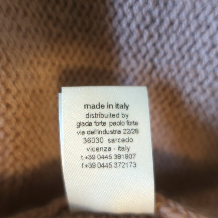Giada Forte Cashmere Raglan Sweater Apricot Size 1