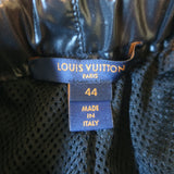 Louis Vuitton Track Pants Black Nylon Size 44