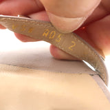 Valentino Rockstud Caged Ankle Strap Sandals Poudre Leather Size 39.5