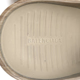 Balenciaga Technoclog Platform Mules Wood Printed Rubber Size 41