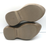 Balenciaga Technoclog Platform Mules Wood Printed Rubber Size 41