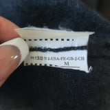 Brunello Cucinelli Monili-Trim Cashmere Sweater Charcoal Size Medium