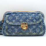 Louis Vuitton Monogram Denim Bum Bag Blue