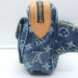 Louis Vuitton Monogram Denim Bum Bag Blue