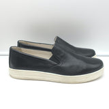 Prada Slip-On Sneakers Black Leather Size 40