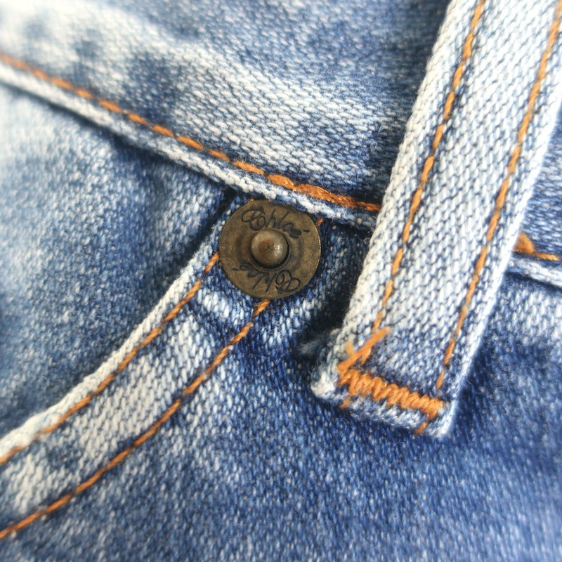Chloe Denim Mini Skirt Classic Blue Cotton Size 40