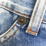 Chloe Denim Mini Skirt Classic Blue Cotton Size 40