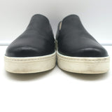 Prada Slip-On Sneakers Black Leather Size 40