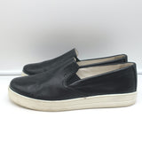 Prada Slip-On Sneakers Black Leather Size 40