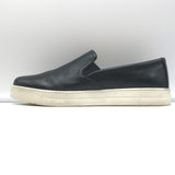 Prada Slip-On Sneakers Black Leather Size 40