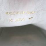 Prada Slip-On Sneakers Black Leather Size 40