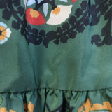 La DoubleJ Choux Mini Shirt Dress Patchwork Printed Faille Size Medium