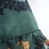 La DoubleJ Choux Mini Shirt Dress Patchwork Printed Faille Size Medium