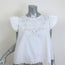 Isabel Marant Etoile Silo French Embroidery Top White Cotton Size 38