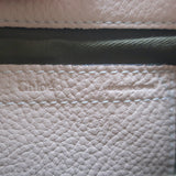 Chloe Marcie Mini Crossbody Saddle Bag Pale Pink Grained Leather