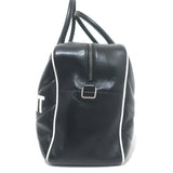 Saint Laurent Miles Logo Duffle Bag BlackQuilted Leather Large Crossbody