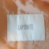 LAPOINTE Sheer Trench Coat Peach Size Extra Small