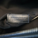 Saint Laurent Miles Logo Duffle Bag BlackQuilted Leather Large Crossbody