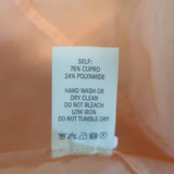 LAPOINTE Sheer Trench Coat Peach Size Extra Small