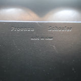 Proenza Schouler Curl Heart Cut-Out Clutch Black Leather NEW