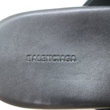 Balenciaga Cosy BB Logo Mules Black Leather Size 41 NEW