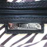 Linea Pelle Jules Clutch Chain-Trimmed Black Leather Small Bag NEW