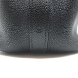 The Row Sidekick Shoulder Bag Black Grained Leather