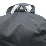 Prada Tessuto Double Front Pocket Medium Backpack Black Leather-Trim Nylon