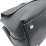 The Row Sidekick Shoulder Bag Black Grained Leather