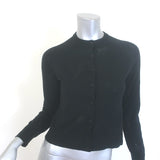 Zadig & Voltaire Nina Star cardigan in black merino wool, authentic pre-owned, gently worn, size S