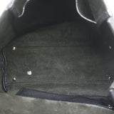 The Row Sidekick Shoulder Bag Black Grained Leather