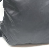 Prada Tessuto Double Front Pocket Medium Backpack Black Leather-Trim Nylon