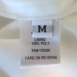 SemSem Crystal-Embellished Plisse Satin Maxi Dress White Size Medium