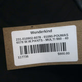 Dries Van Noten Floral Print Peplum Vest & Ankle Pants Suit Set Size 40 NEW