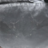 Prada Tessuto Double Front Pocket Medium Backpack Black Leather-Trim Nylon