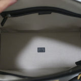 Gucci Bauletto Duffle Bag Black GG Monogram Canvas Extra Large Crossbody