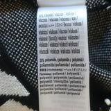 FARM Rio Palms Beaded Cardigan Black & White Size Medium