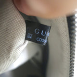 Gucci Bauletto Duffle Bag Black GG Monogram Canvas Extra Large Crossbody