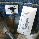 Christian Dior Flared Jeans Medium Blue Denim Size US 10 NEW