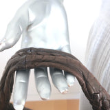 Bottega Veneta Large Veneta Hobo Dark Brown Intrecciato Leather Shoulder Bag