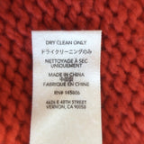 THE GREAT The Bubble Pullover Sweater Persimmon Wool-Blend Size 1