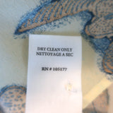 Ulla Johnson Desdra Top Cream Printed Silk Size 6 Puff Sleeve Blouse