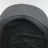 Gucci GG Monogram Canvas Newsboy Cap Charcoal/Black Size Large