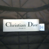 Christian Dior Macrocannage Quilted Vest Black Size 34