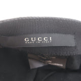 Gucci GG Monogram Canvas Newsboy Cap Charcoal/Black Size Large