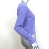 Rag & Bone Pierce Cashmere Cardigan Lavender Ribbed Knit Size Extra Small